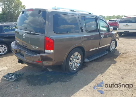2015 Nissan Armada Platinum из США, поврежденный, VIN 5N1BA0NF2FN619791